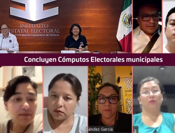 Concluyen Cómputos Electorales municipales