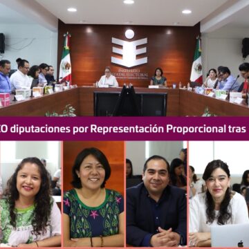 Valida IEEPCO diputaciones por Representación Proporcional tras Elecciones Oaxaca 2024