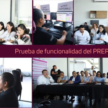 IEEPCO realiza prueba funcional del PREP para las elecciones 2024