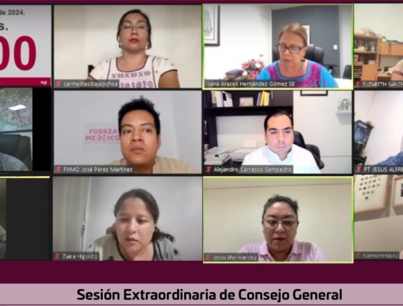 Aprueba IEEPCO candidaturas a diputaciones y Concejalías tras ordenamiento del Tribunal