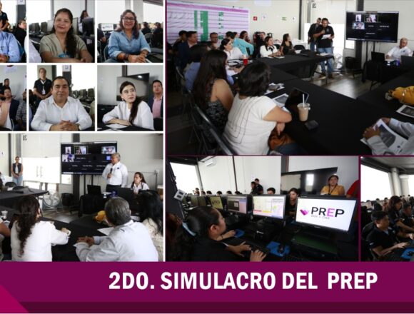 Realiza IEEPCO Segundo Simulacro del PREP