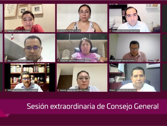 Aprueba IEEPCO designaciones, medidas extraordinarias y restituciones de candidaturas