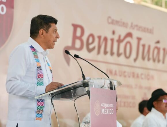 GOBERNADOR-CAMINO BENITO JUÁREZ-1 Gobierno de la Cuarta Transformación hizo posible el reconocimiento de los pueblos y comunidades indígenas
