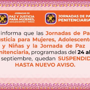 Ante tormenta tropical, SESESP suspende Jornadas de Paz en la Cuenca del Papaloapan