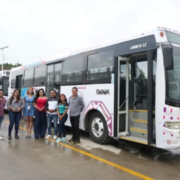 Citybus Oaxaca brinda transporte a deportistas de Paranacionales Conade 2024