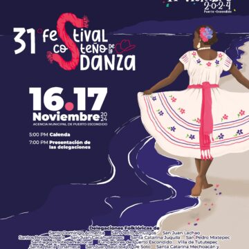 Puerto Escondido vivirá su tradicional Festival Costeño de la Danza