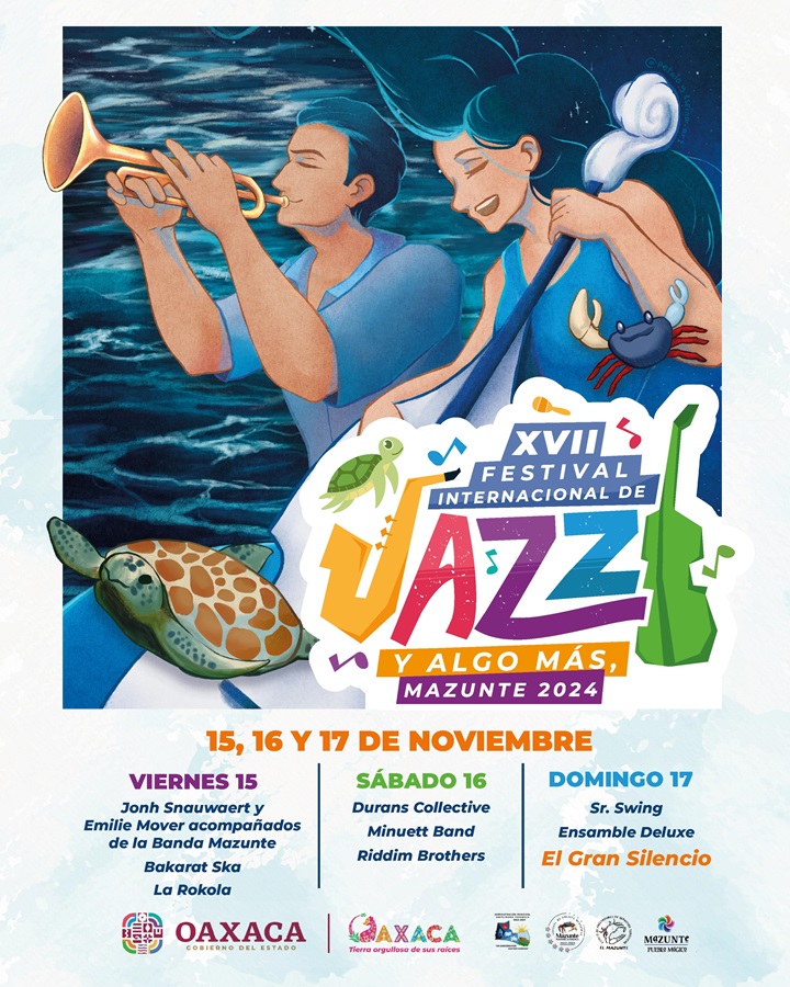 Se prepara Mazunte para el Festival Internacional de Jazz y Algo Más 2024 Se prepara Mazunte para el Festival Internacional de Jazz y Algo Más 2024