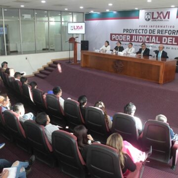 Congreso del Estado realiza Primer Foro Informativo sobre la Reforma al Poder Judicial