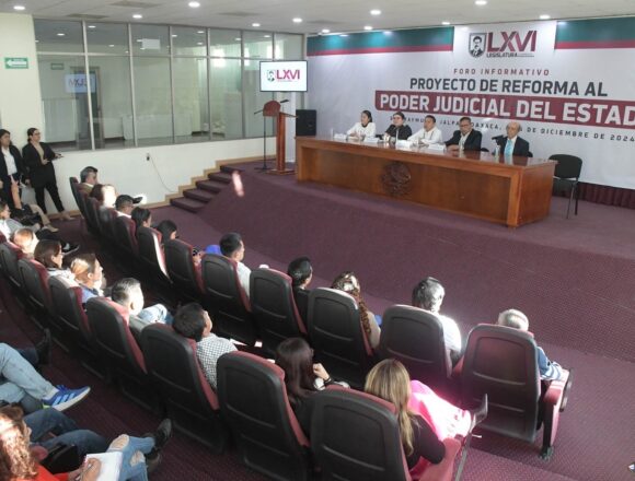 Congreso del Estado realiza Primer Foro Informativo sobre la Reforma al Poder Judicial