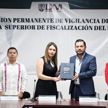 Recibe Comisión de Vigilancia Informe de Resultados de la Fiscalización de cuentas públicas 2023