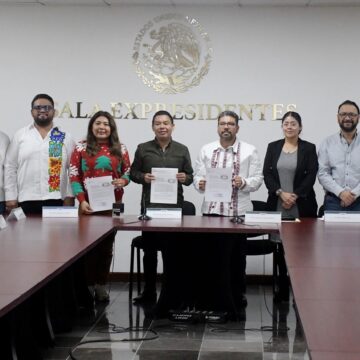 Recibe Congreso de Oaxaca iniciativa para reformar el Poder Judicial del Estado