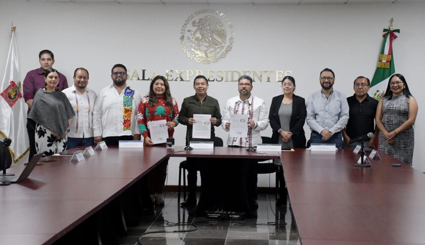 Recibe Congreso de Oaxaca iniciativa para reformar el Poder Judicial del Estado