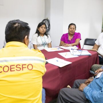 En Oaxaca se trabaja con comunidades forestales para construir su Programa Estatal de Manejo del Fuego