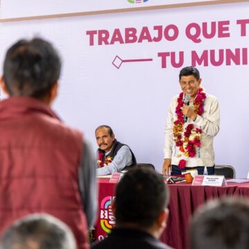 Ejerce Gobierno de Oaxaca 15 mdp para mejorar la calidad de vida de Santo Domingo Nuxaá