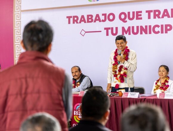 Ejerce Gobierno de Oaxaca 15 mdp para mejorar la calidad de vida de Santo Domingo Nuxaá