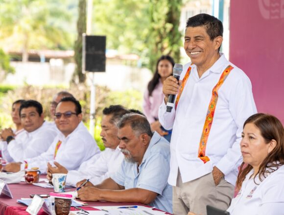 Gobierno de Oaxaca salda la deuda histórica con los pueblos de la Mixteca