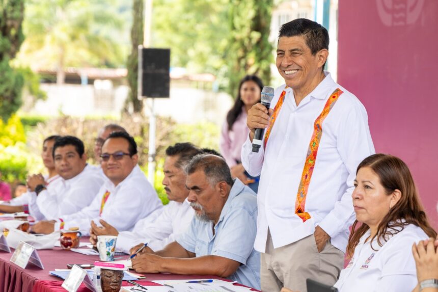 Gobierno de Oaxaca salda la deuda histórica con los pueblos de la Mixteca