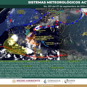 Se prevé temporal de lluvias en Oaxaca para los próximos tres días