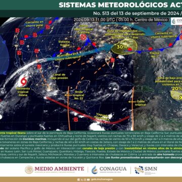 Protección Civil informa que continuarán las lluvias para este viernes en Oaxaca