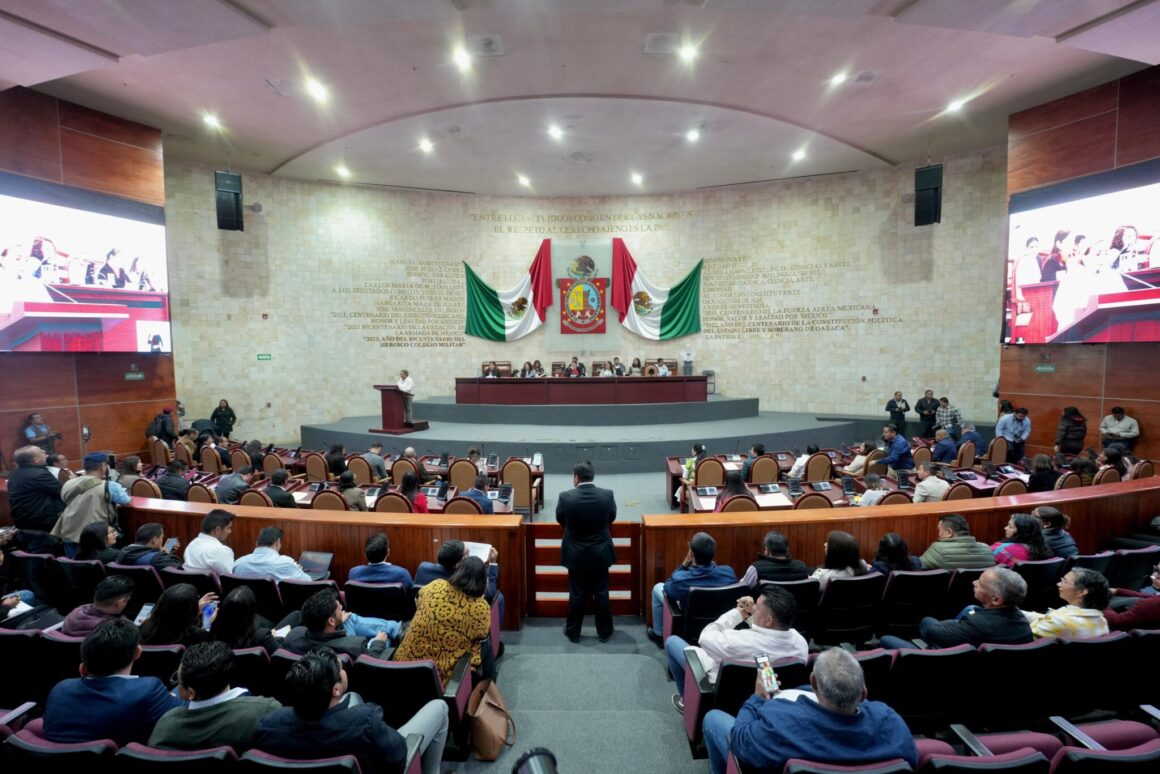 Presentan en Congreso local iniciativas a beneficio de las y los oaxaqueños