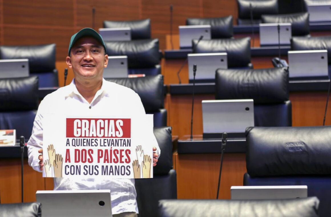 SENADORES DE MORENA, LISTOS PARA PROTEGER DERECHOS DE MIGRANTES MEXICANOS EN ESTADOS UNIDOS: NINO MORALES