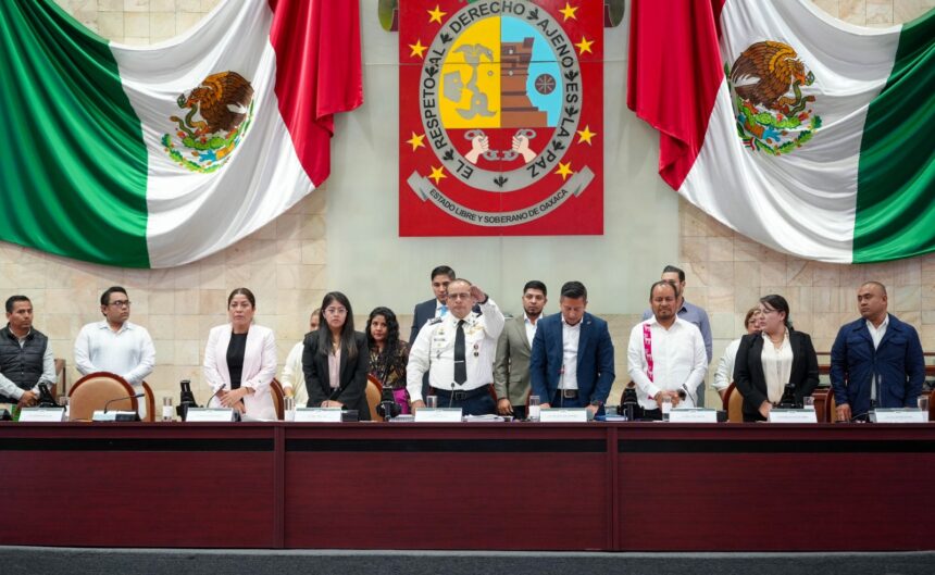 El Congreso de Oaxaca reitera su apoyo para el fortalecimiento de la seguridad en la entidad