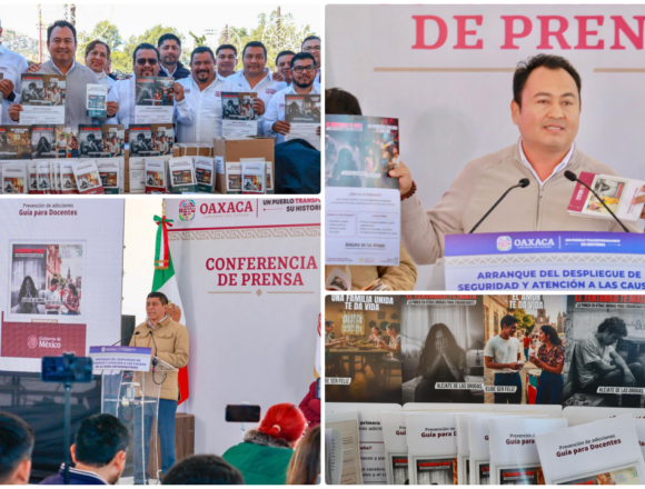 IEEPO Inicia en Oaxaca la campaña nacional “Aléjate de las drogas, el fentanilo te mata”