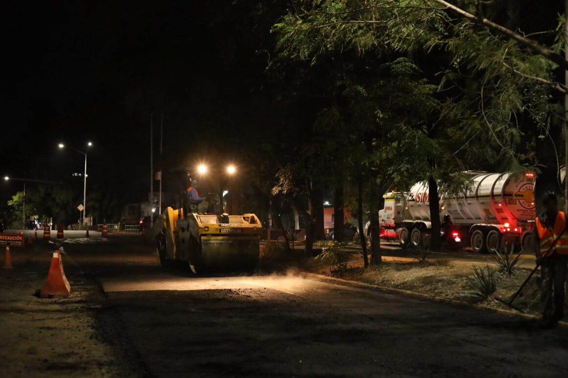 Avanza SIC en trabajos de reencarpetamiento de calles y avenidas de la ZMO