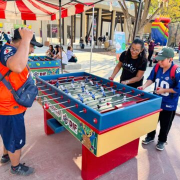 Gran participación de niñas, niños y adolescentes se vivió en la Diverti Ruta del Parque Primavera
