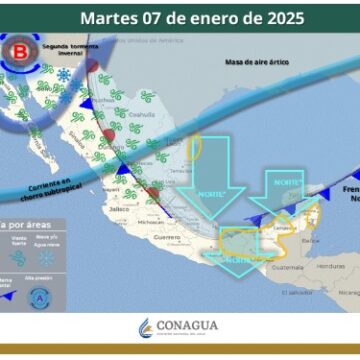 Frente frío número 21 mantendrá ambiente frío a muy frío en Oaxaca
