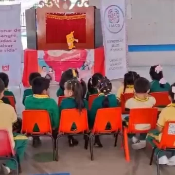 Fomenta SSO cultura de donación de sangre desde la infancia