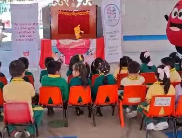 Fomenta SSO cultura de donación de sangre desde la infancia (2) Fomenta SSO cultura de donación de sangre desde la infancia