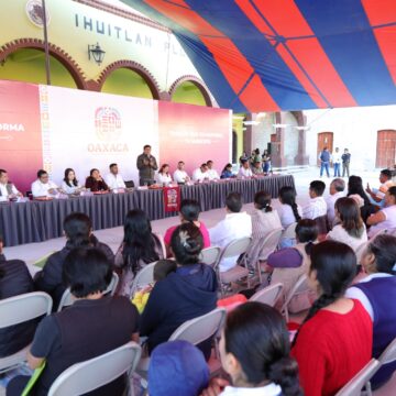  Gobierno de Oaxaca transforma la realidad de Santiago Ihuitlán Plumas