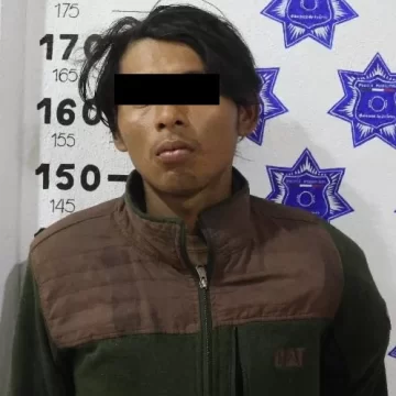 Policía Municipal detiene a una persona por el presunto delito de robo con violencia