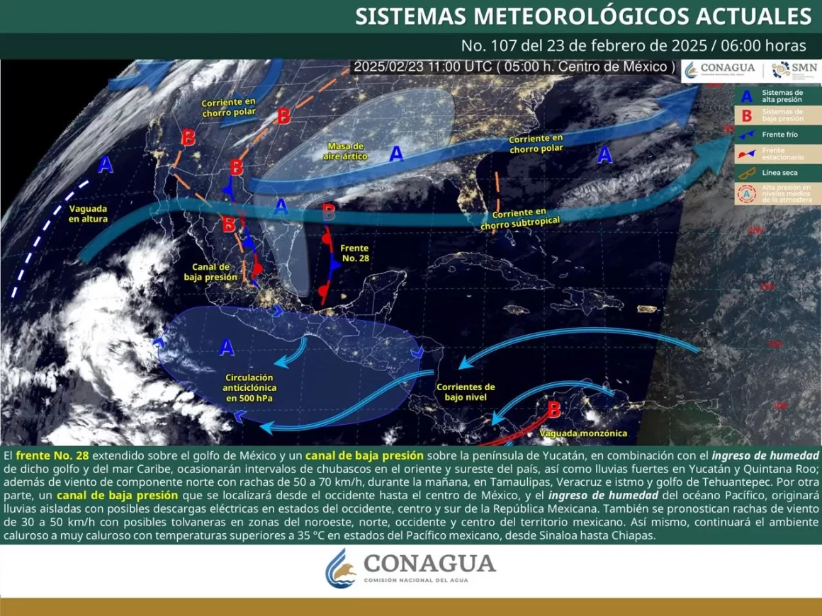 Se prevén temperaturas frías al amanecer en la Mixteca y Sierra de Juárez