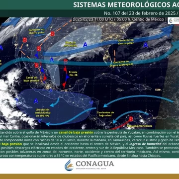 Se prevén temperaturas frías al amanecer en la Mixteca y Sierra de Juárez