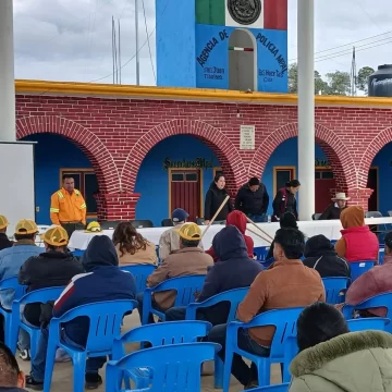 Capacita Coesfo en San Juan de las Huertas sobre manejo seguro del fuego