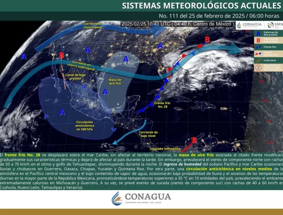 Continuará ambiente caluroso en Oaxaca