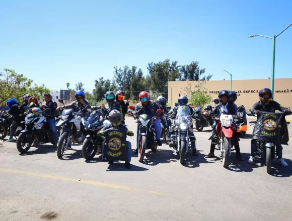 Realizan rodada biker por la donación voluntaria de órganos y tejidos con fines de trasplante