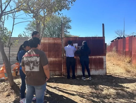 FGEO cumple orden de cateo junto a Marina y DEFENSA, como parte de la investigación por homicidio; cateo realizado en un domicilio de San Bartolo Coyotepec