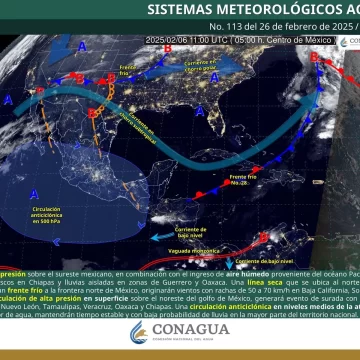 Continuará cielo despejado y ambiente caluroso en mitad sur de Oaxaca