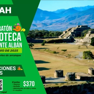 Listo el Medio Maratón Eco-Zapoteco “Legado de Monte Albán”.