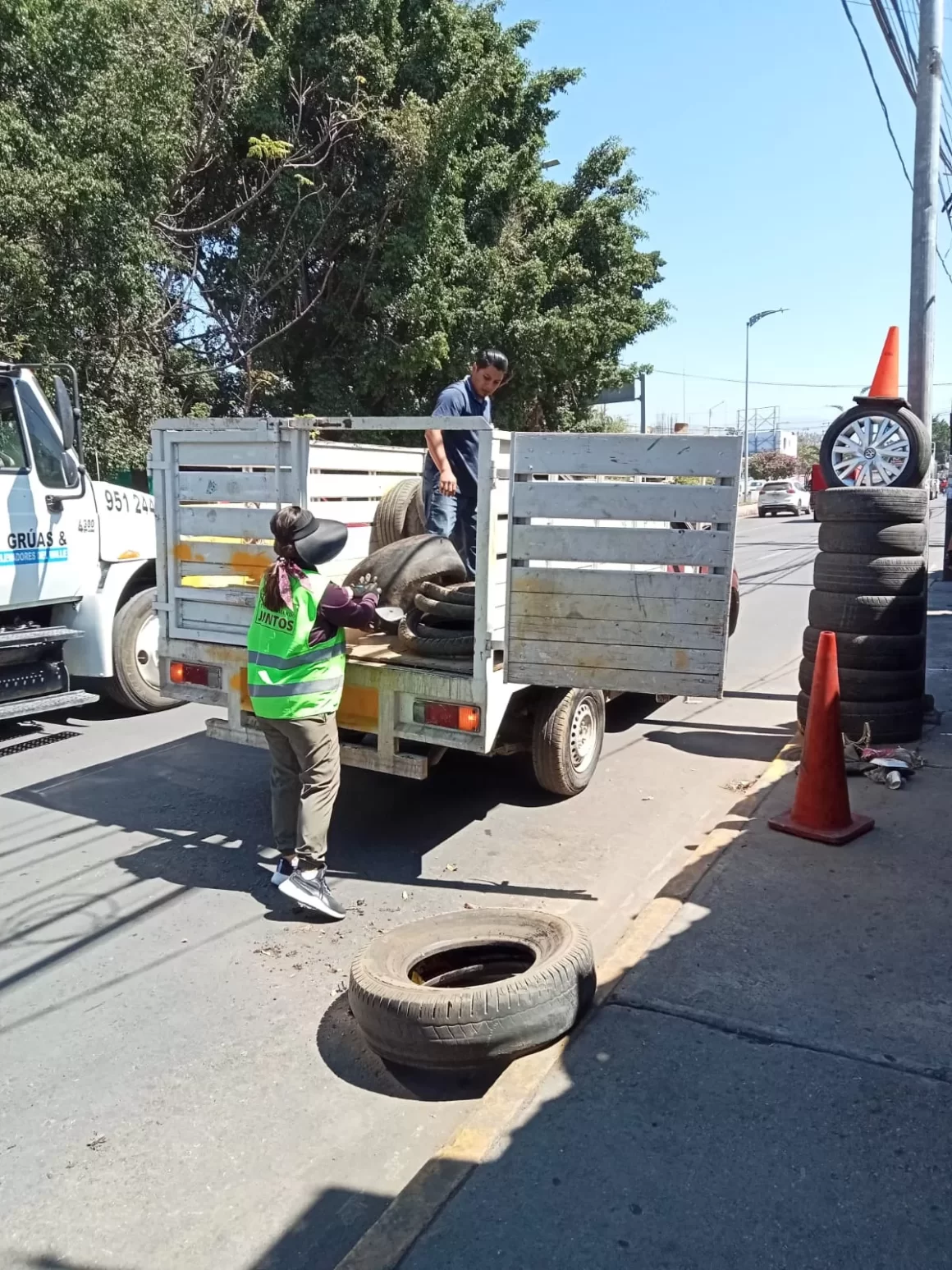 Inician acciones de retiro de llantas en desuso con el “Llantatón”