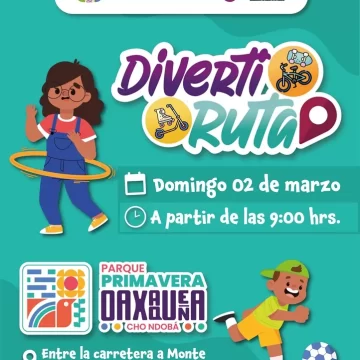 Se acerca la trigésima tercera edición de la Diverti Ruta en el Parque Primavera Oaxaqueña