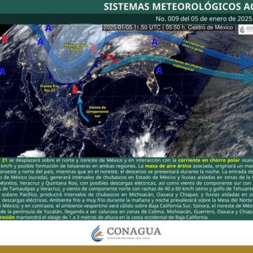 Se presentará ambiente frío y lluvias aisladas este domingo en Oaxaca