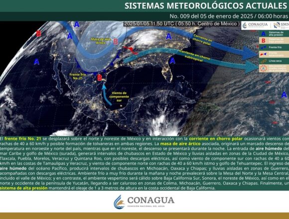 PRONÓSTICO (2) Se presentará ambiente frío y lluvias aisladas este domingo en Oaxaca