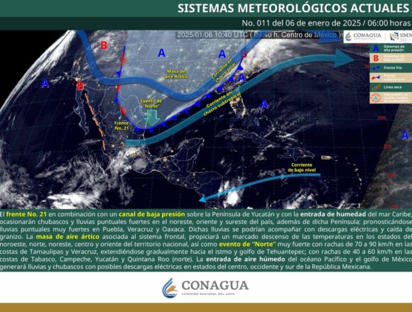 Se prevén condiciones inestables para este inicio de semana en Oaxaca