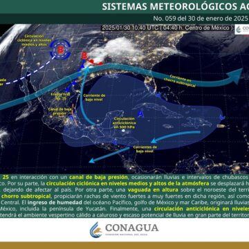 Pronostican ambiente caluroso en la mitad sur del territorio oaxaqueño