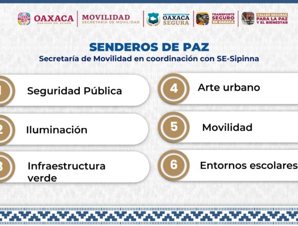 Pondrá en marcha Semovi programa Senderos de Paz