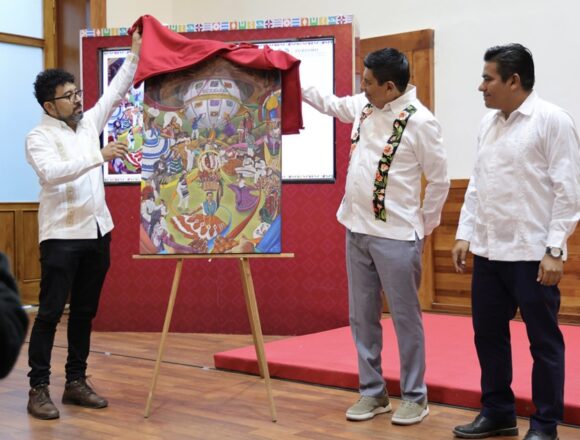 Presenta Salomón Jara la imagen oficial de la Guelaguetza 2025-1 Presenta Salomón Jara la imagen oficial de la Guelaguetza 2025